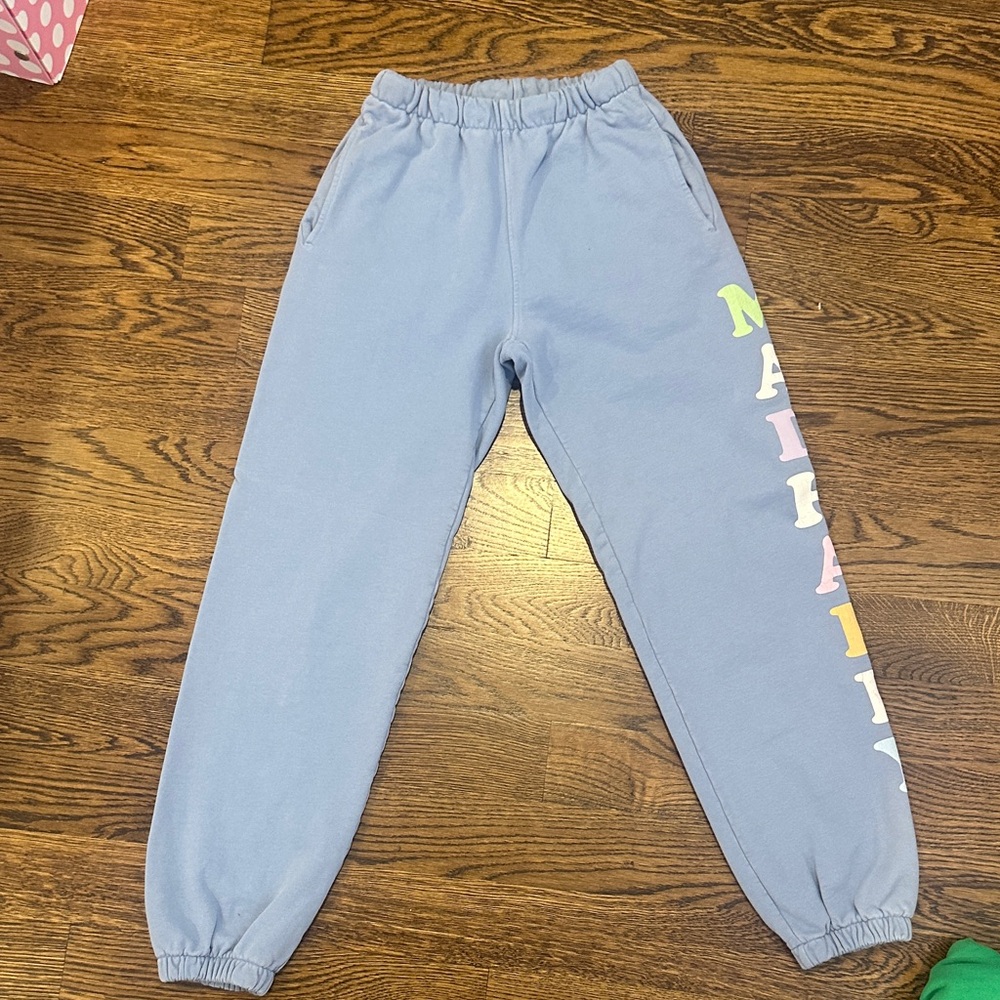 Mad Happy Size XS Blue Sweatpants